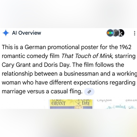 Vintage post card - unused. German post card for 1962 Cary Grant & Doris Day. - Picture 6 of 6